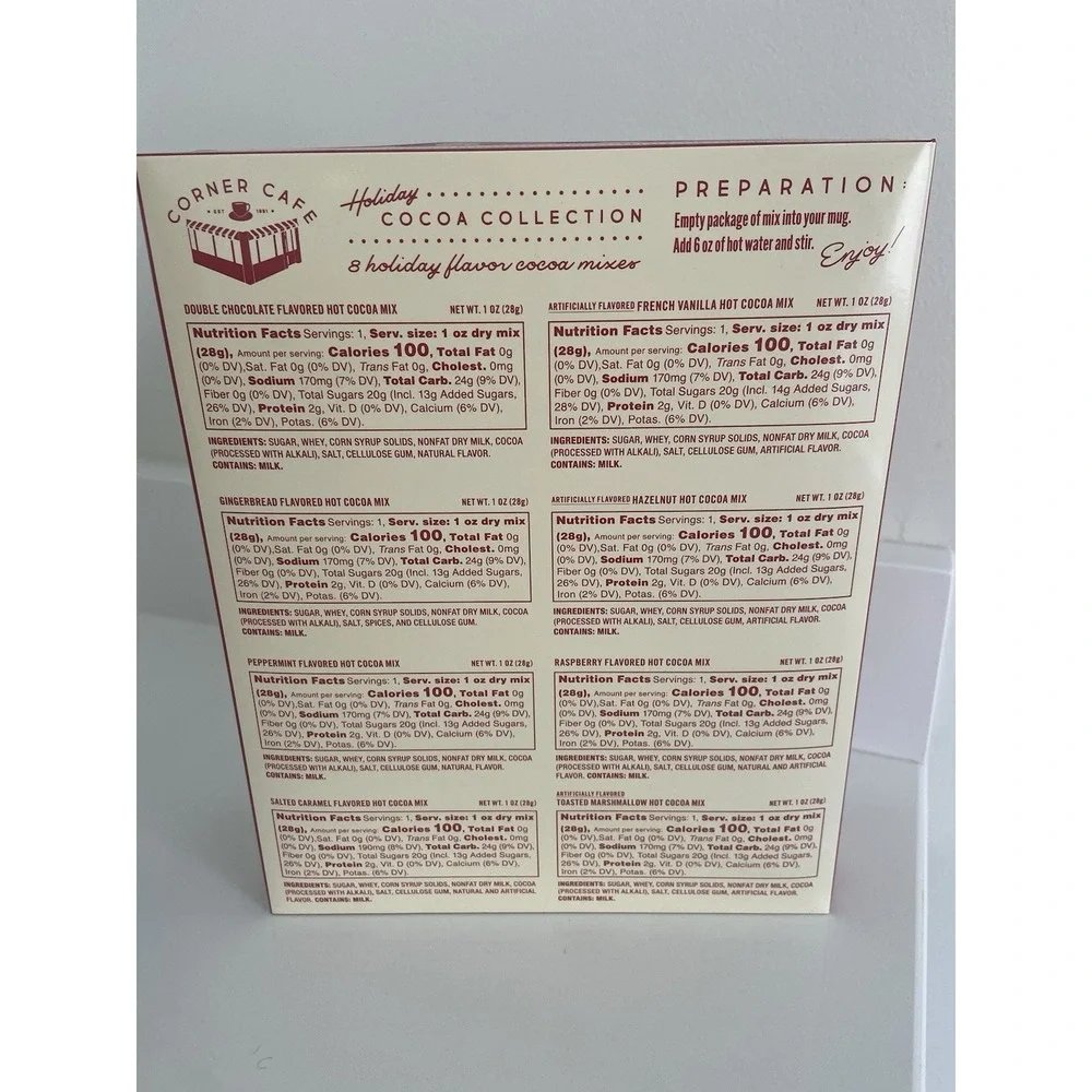 Corner Cafe mixes shipping